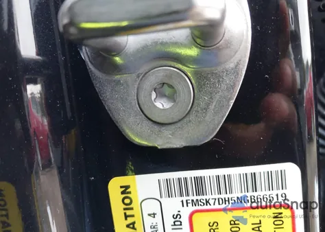 2022 Ford Explorer Xlt из США, поврежденный, VIN 1FMSK7DH5NGB66519